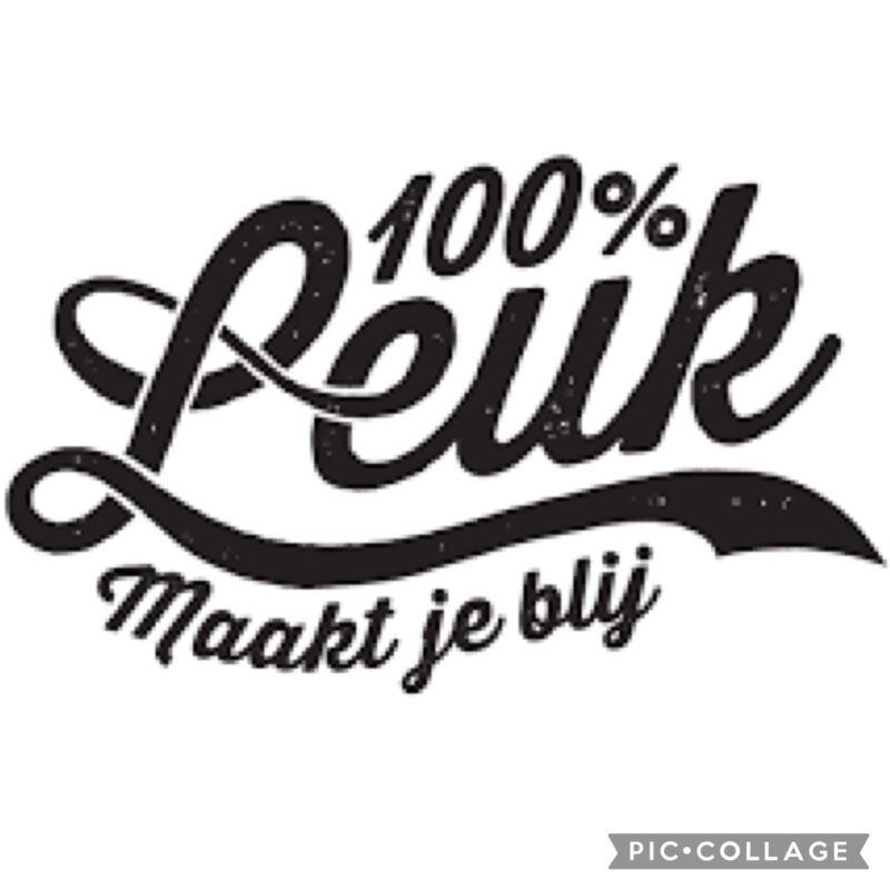 100% Leuk.